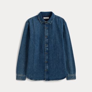 Relaxed Denim Shirt | Light Indigo